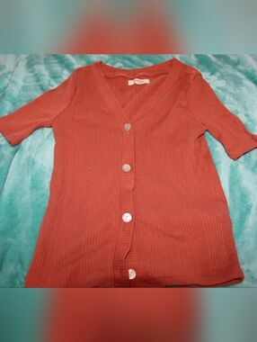 Orange Madewell Tee